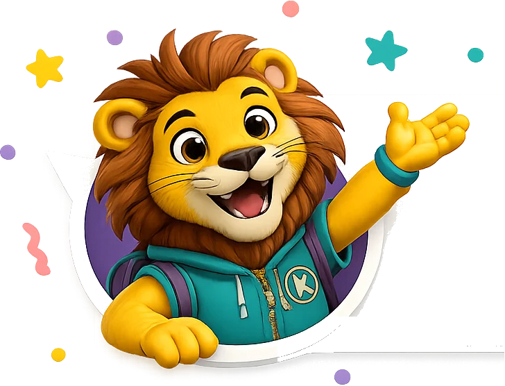 Leo, mascota KLANkids Adventure