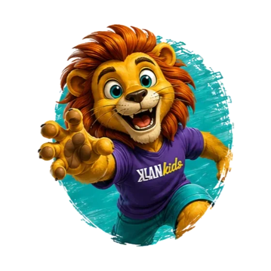 Mascota Curaj din universul KLANkids Adventure