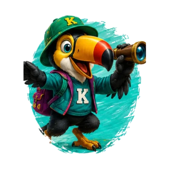 Mascota Explorare din universul KLANkids Adventure